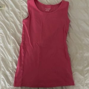 hot pink tank top